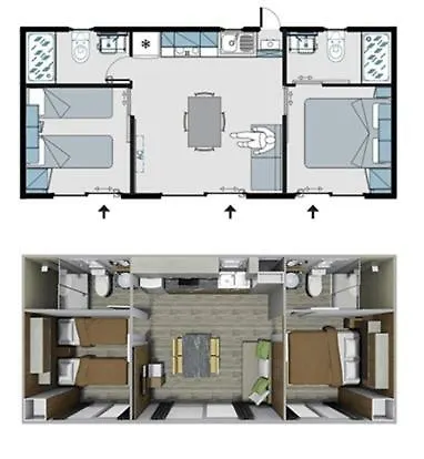 Dalmaris Camp - Prestige Mobile Homes 3* Биоград-на-Мору